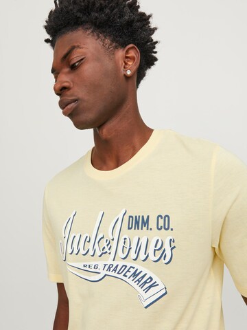 T-Shirt JACK & JONES en jaune