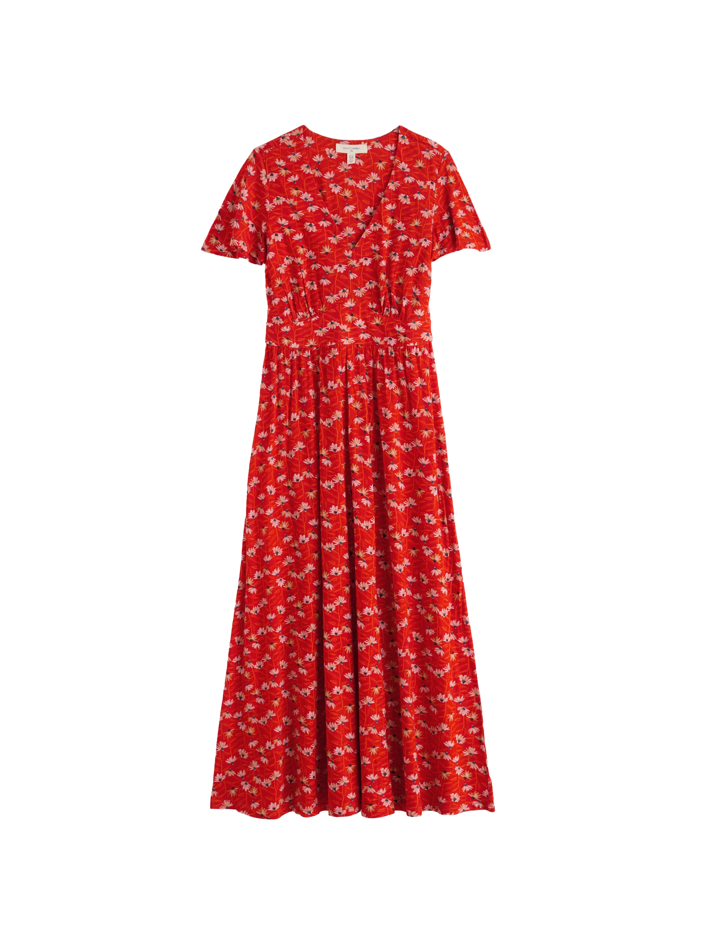 Seasalt Cornwall Kleid 'Chateaux' in Rot: Vorderseite