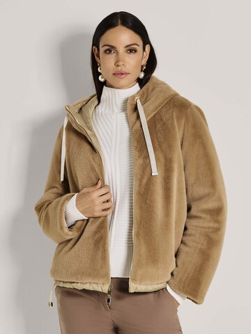 Veste d’hiver MADELEINE en marron : devant
