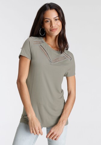 LAURA SCOTT T-Shirt in Grau: predná strana