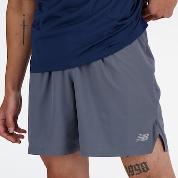 Regular Pantalon de sport new balance en gris