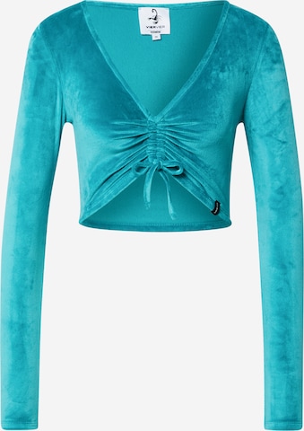 VIERVIER Shirt 'Adele' in Blue: front
