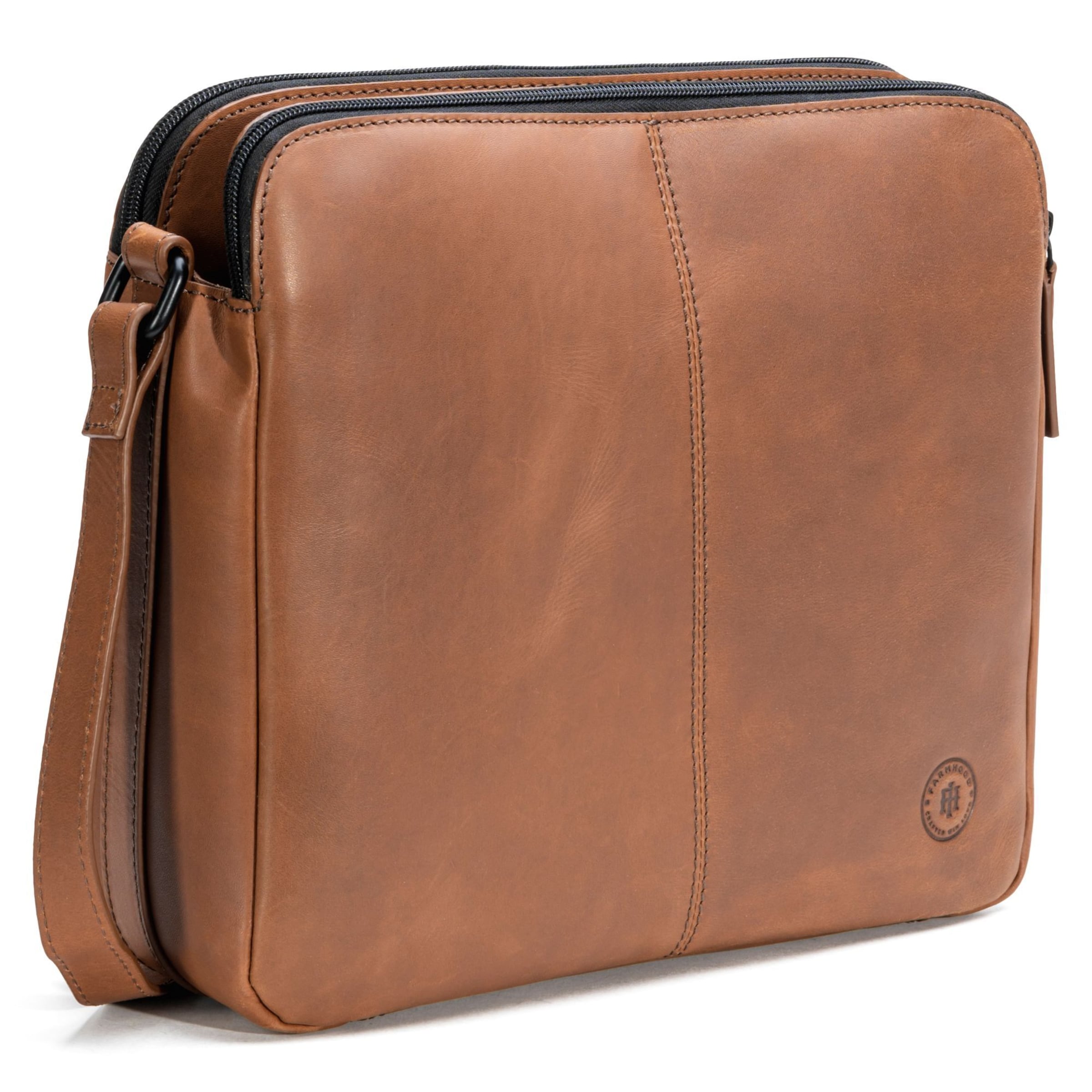 Farmhood Schoudertas in Bruin