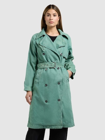 Manteau mi-saison 'Enza' khujo en vert