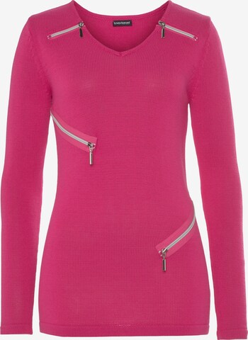 BRUNO BANANI Sweater in Pink: front