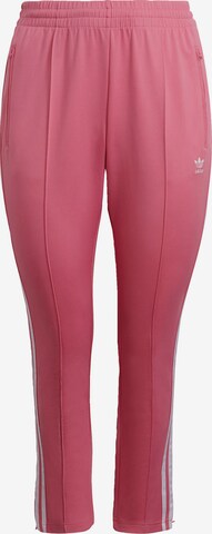 Coupe slim Pantalon ADIDAS ORIGINALS en rose : devant