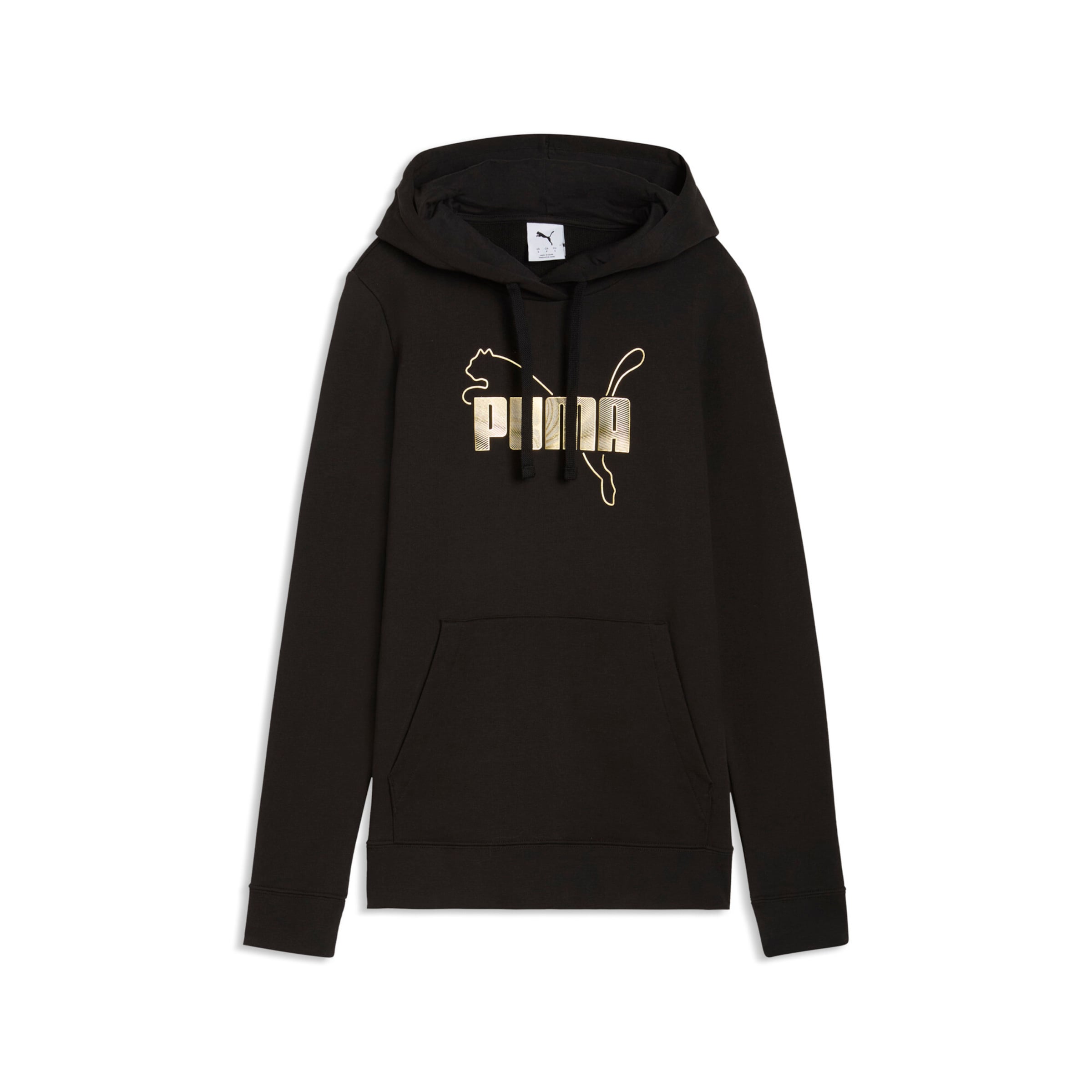PUMA Sweatshirt in Black: front