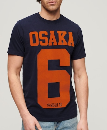 T-Shirt 'Osaka' Superdry & Co en bleu