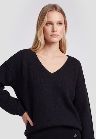 DreiMaster Klassik Sweater in Black