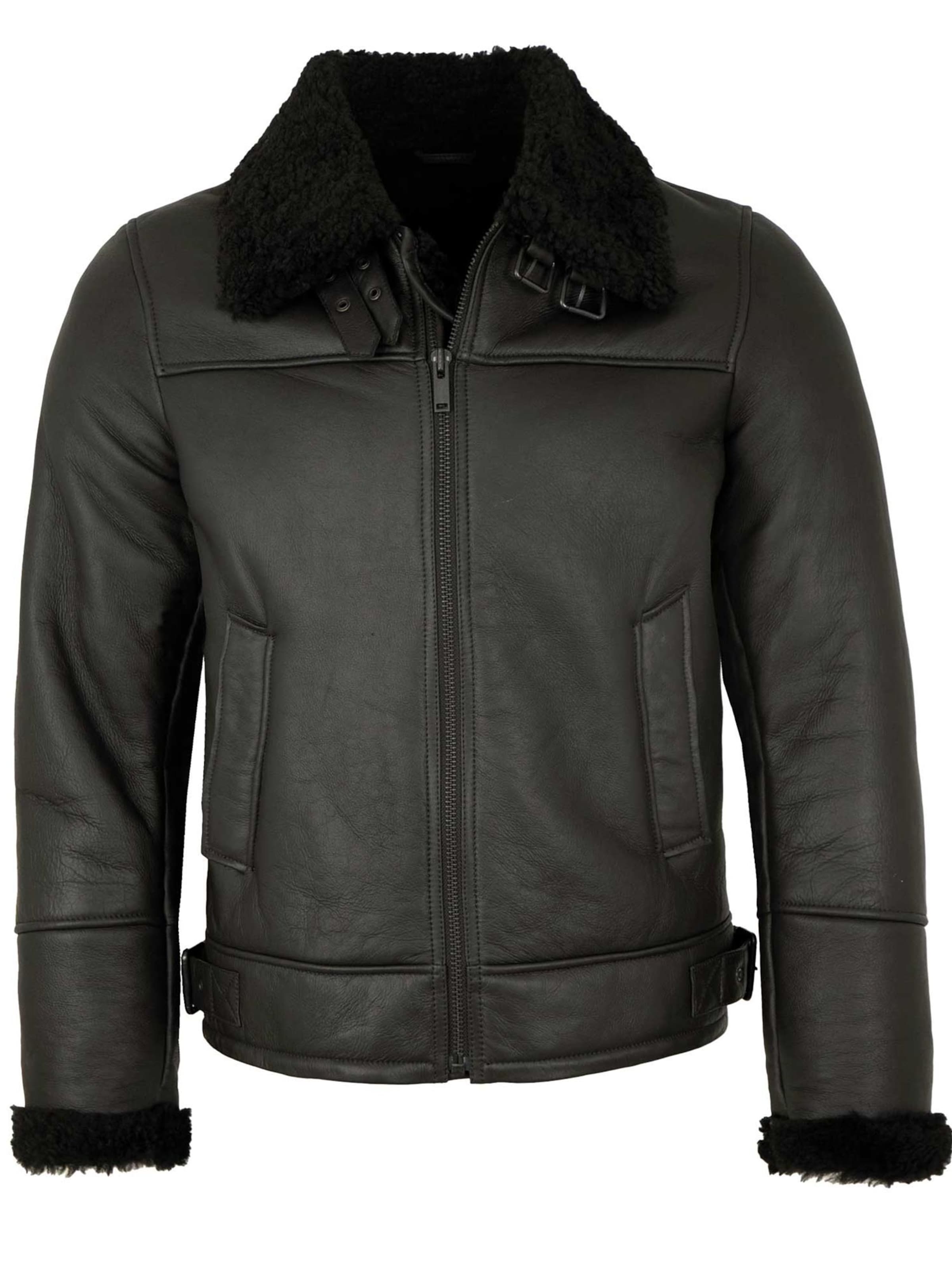 Jilani Übergangsjacke 'Ballin'‌‌‌‌‌‌‌‌ in Schwarz: Vorderseite