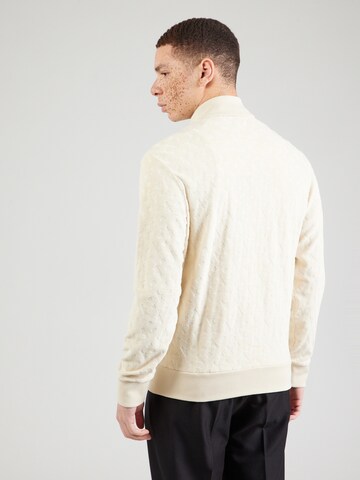 BOSS Sweat jacket 'H-Siza 08' in Beige