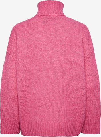PIECES Sweter 'NANCY' w kolorze różowy