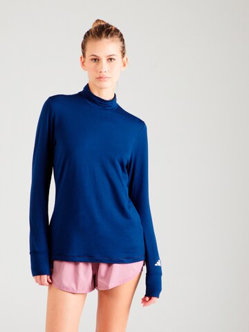 ADIDAS GOLF Sports sweatshirt 'W C.RDY LS' in Blue: front