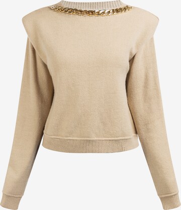 faina Sweater 'Tuxe' in Beige: front