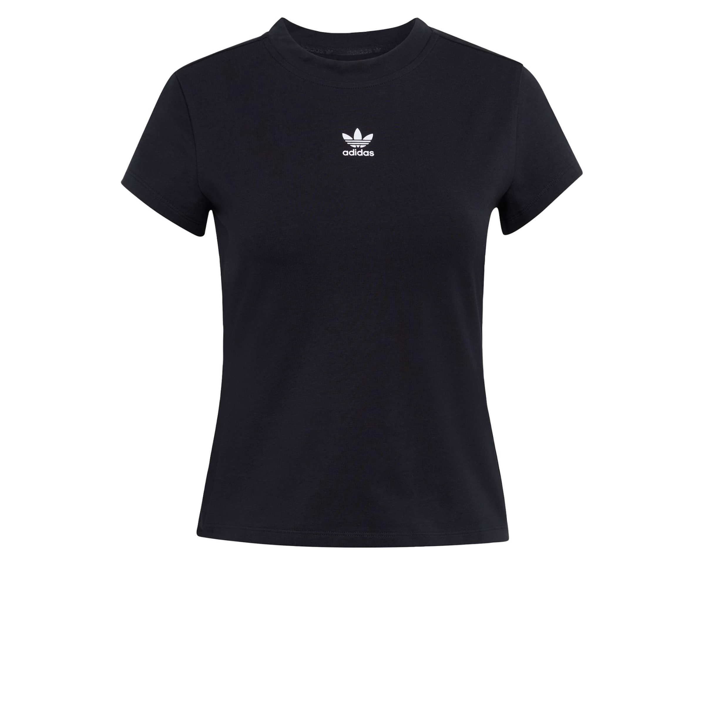 ADIDAS ORIGINALS T-shirt 'Essentials' en noir / blanc, Vue avec produit