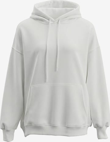 MYMO - Sudadera en blanco: frente