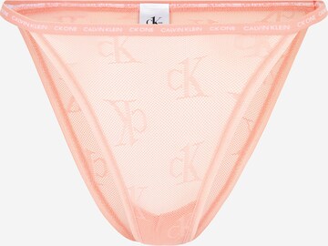 Slip di Calvin Klein Underwear in arancione: frontale