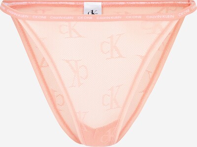 Calvin Klein Underwear Slip en pêche, Vue avec produit