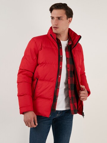 Buratti Winter Jacket in Red