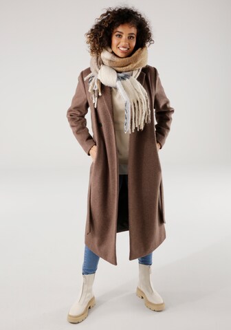 TAMARIS Winter Coat in Brown