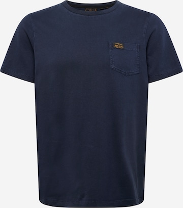 Superdry Tapered Shirt in Blauw: voorkant