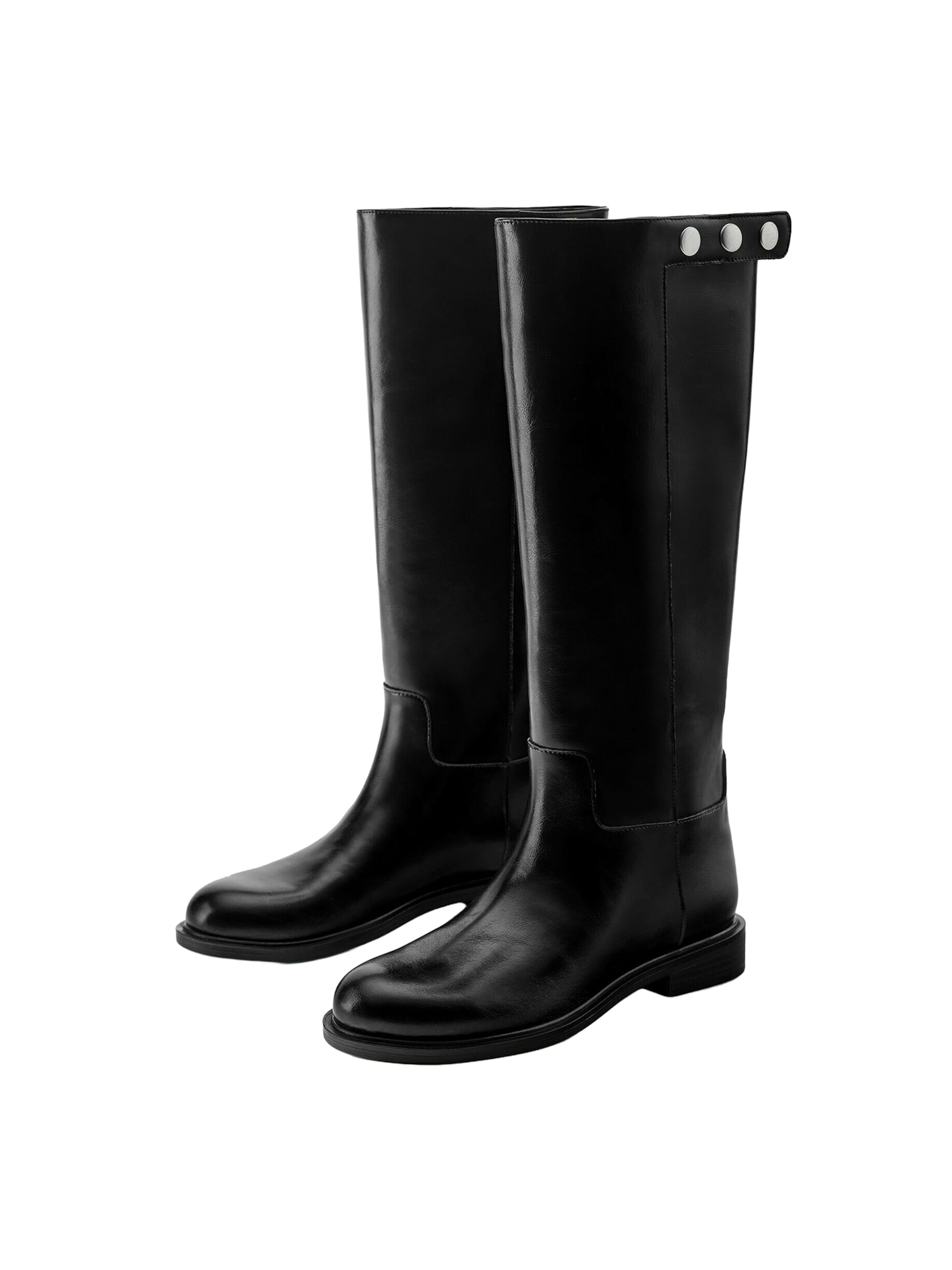 Bottes Pull&Bear en noir