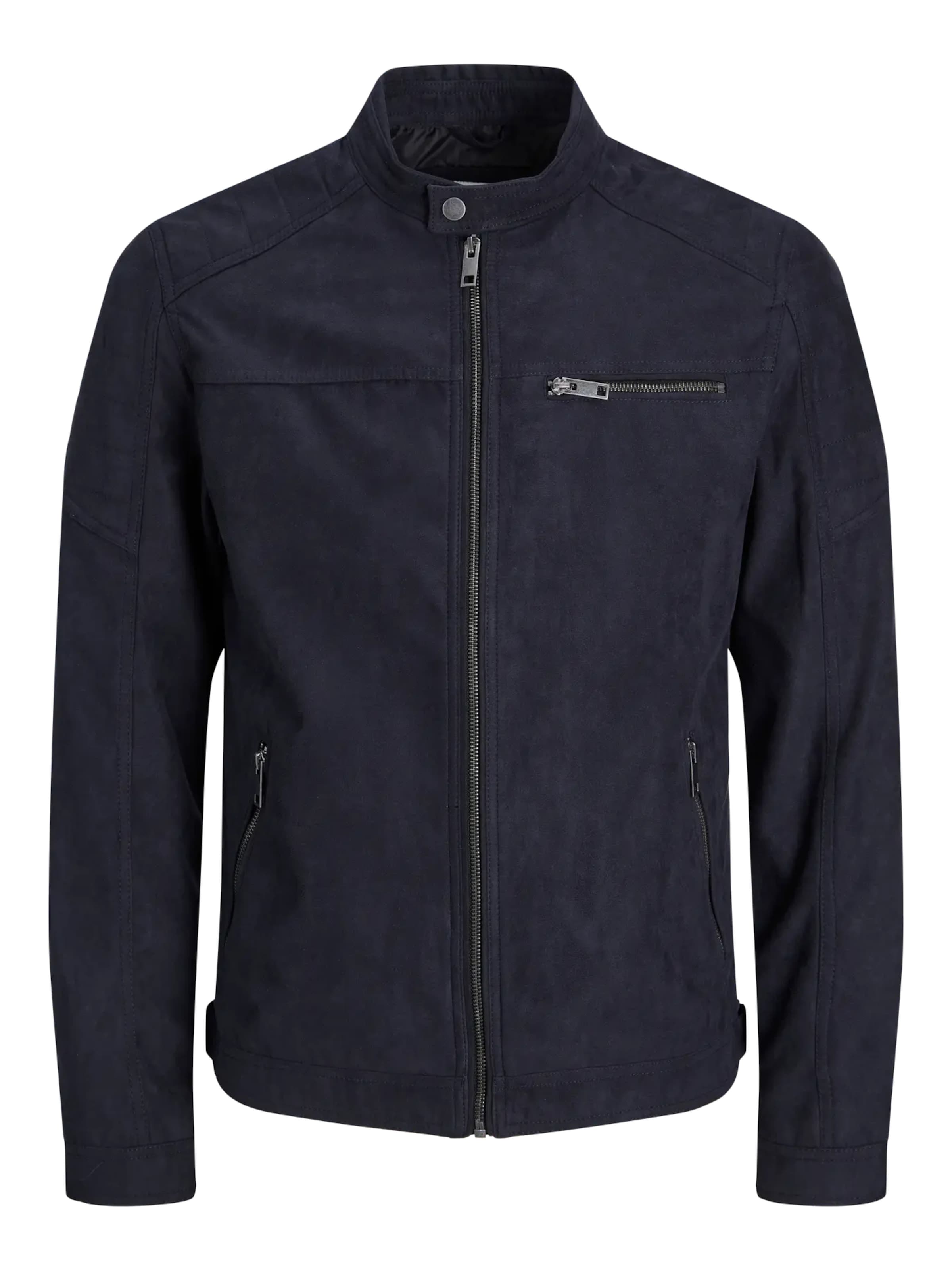 JACK & JONES Between-Season Jacket 'JJEROCKY' in Black: front