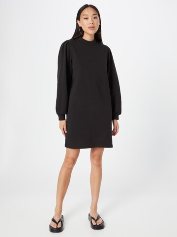 ICHI Dress in Black: front