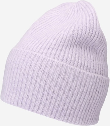 Part Two Beanie 'Micha' in Purple: front