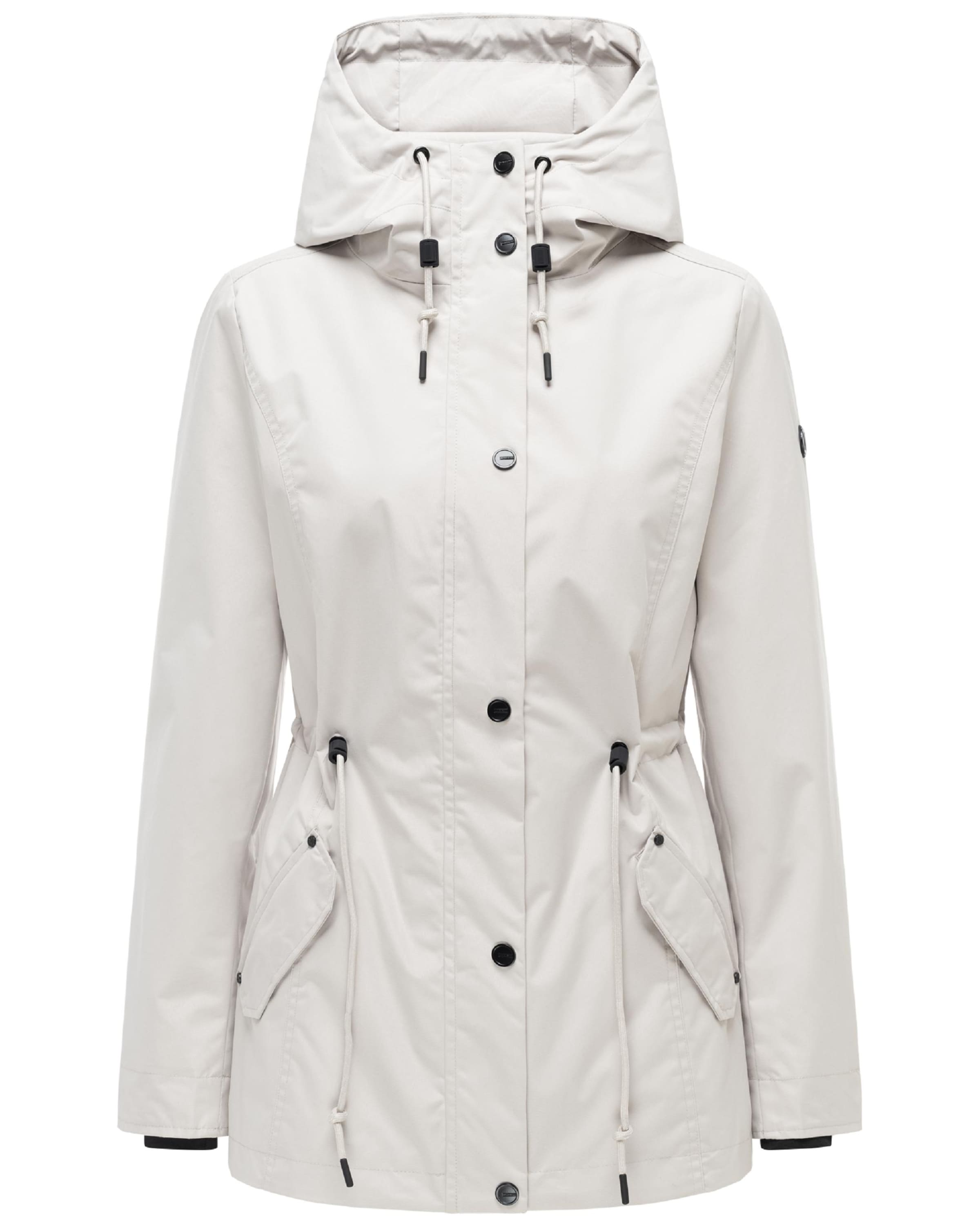 Parka mi-saison 'Bonbonparty 16' MARIKOO en beige : devant