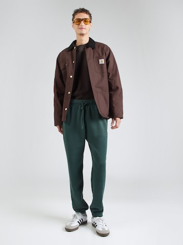 Abercrombie & Fitch Zúžený Kalhoty 'ESSENTIAL' – zelená