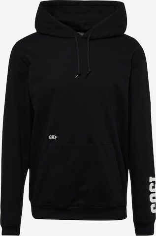 GAP Sweatshirt in Black: front