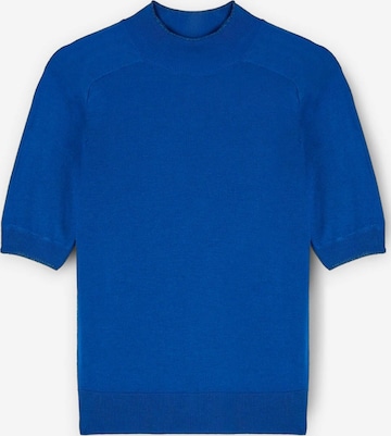 Pull-over MOTIVI en bleu : devant