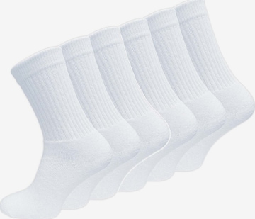 Reslad Socks in White: front