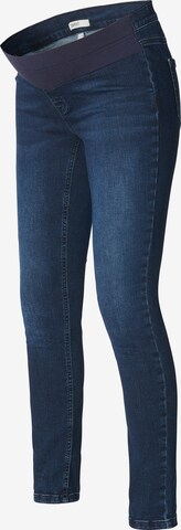 Esprit Maternity Skinny Jeggings in Blauw: voorkant