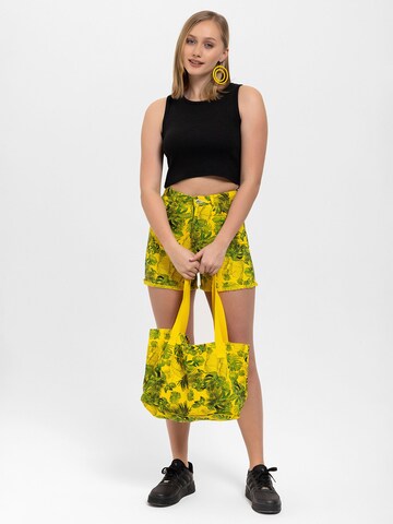 By Diess Collection regular Παντελόνι σε κίτρινο