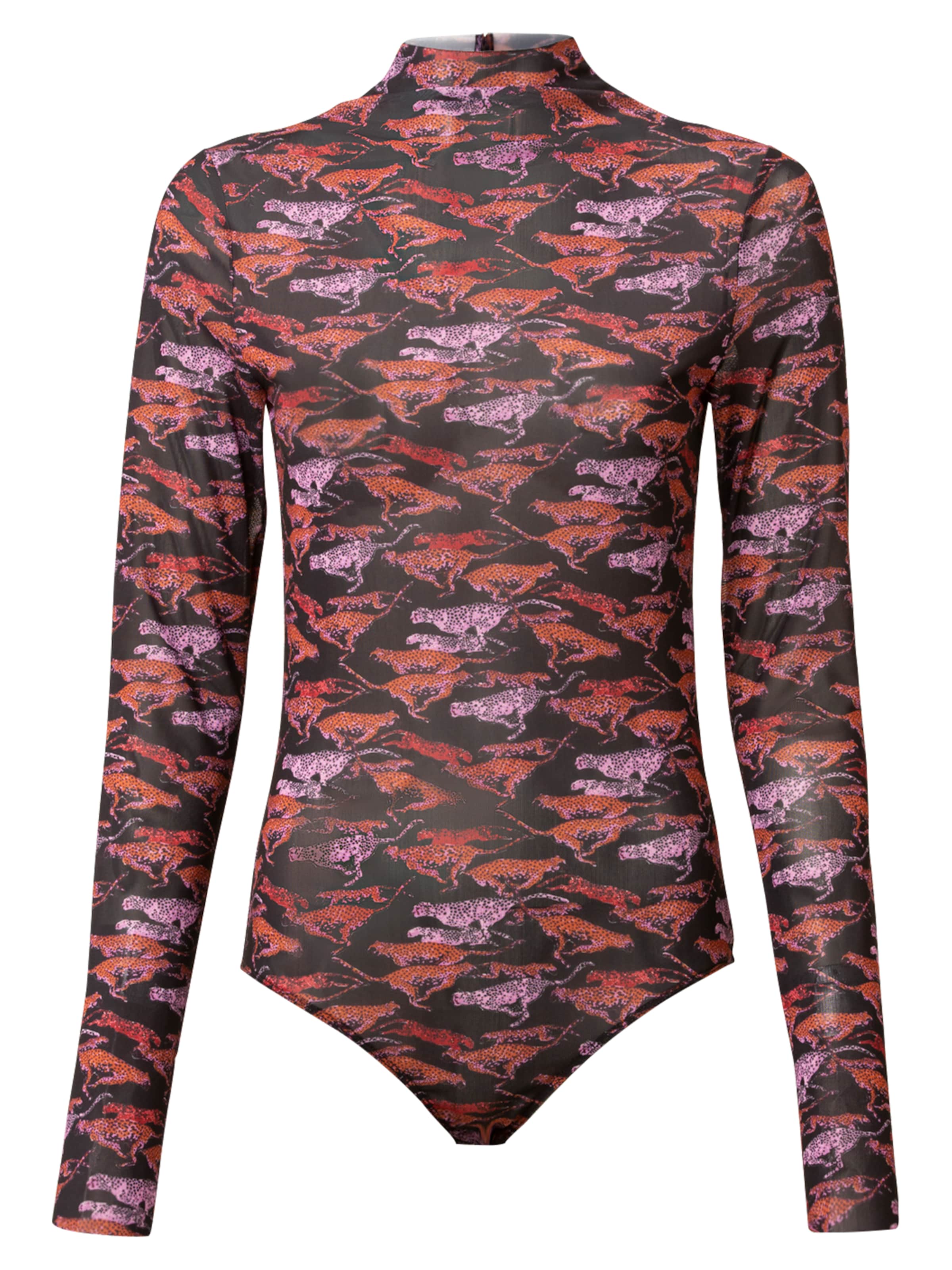 Hofmann Copenhagen - Body camiseta 'ARIEL' en negro: frente