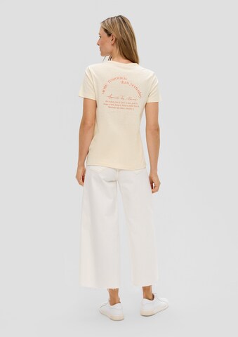 s.Oliver T-Shirt in Beige