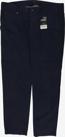BOSS Orange Stoffhose 38 in Blau: Vorderseite