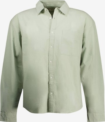 Fit confort Chemise business 'SOLEMIO' Deeluxe en vert : devant