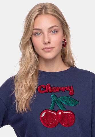 MYMO Sweatshirt in Blue