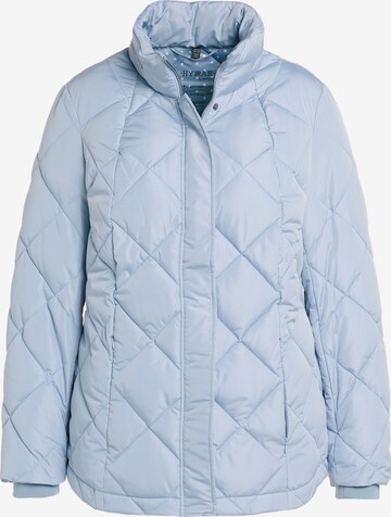 Ulla Popken Between-Season Jacket in Blue: front