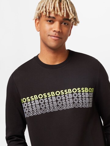 Sweat-shirt 'Salbo 1' BOSS en noir