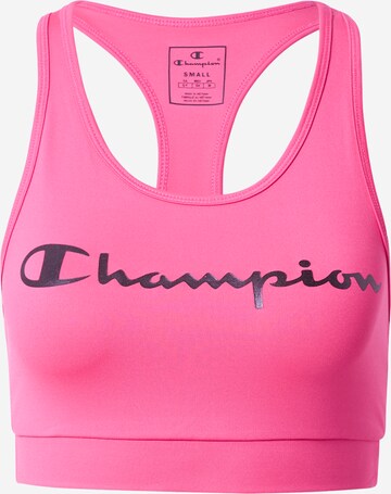 Champion Authentic Athletic Apparel Sports Bra in Pink: front
