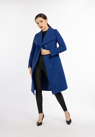 Manteau mi-saison faina en bleu