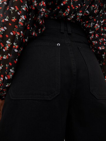 EDITED Wide leg Jeans 'Susa' in Black