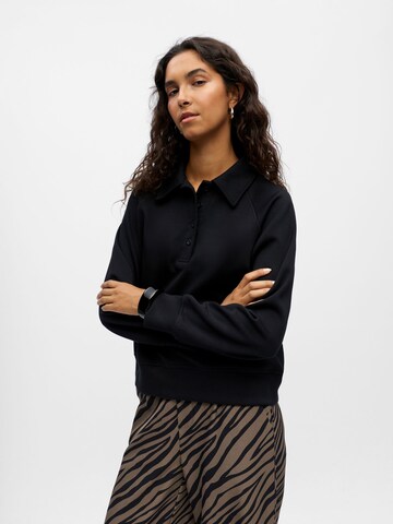 Sweat-shirt 'OBJAndrea' OBJECT en noir : devant