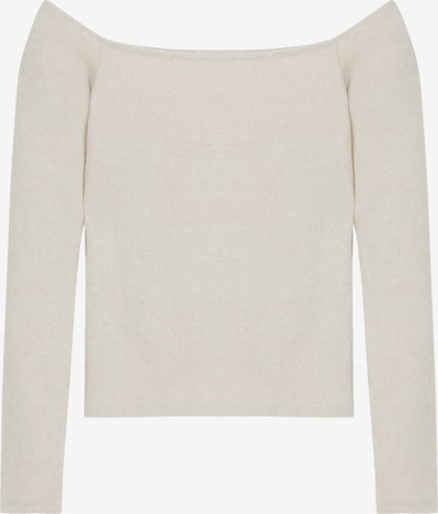 Pull&Bear T-shirt en sable, Vue avec produit