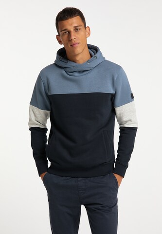 MO Sweatshirt in Blauw: voorkant