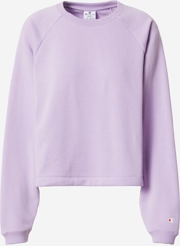 Champion Authentic Athletic Apparel Sweatshirt in Purple: front